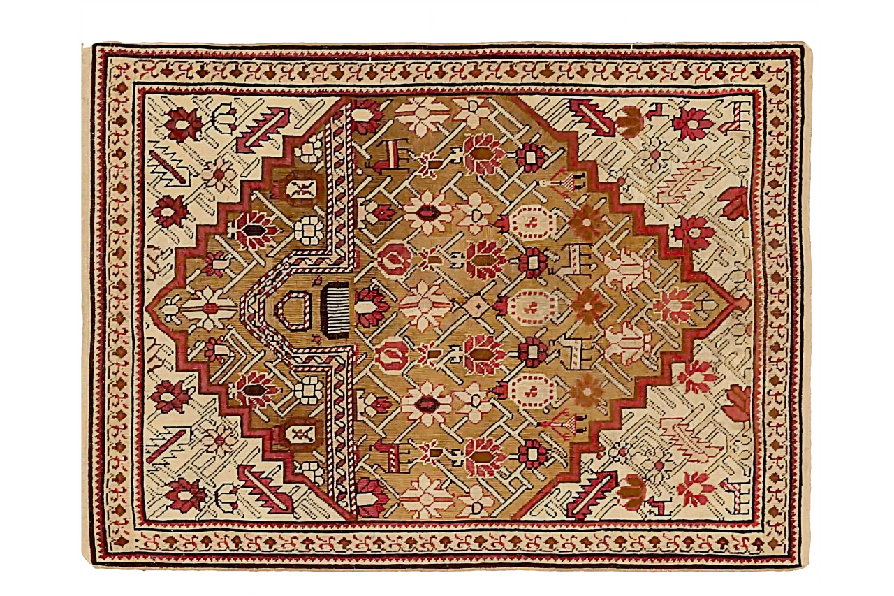 Antique Russia Karabagh Transitional Rug 72494