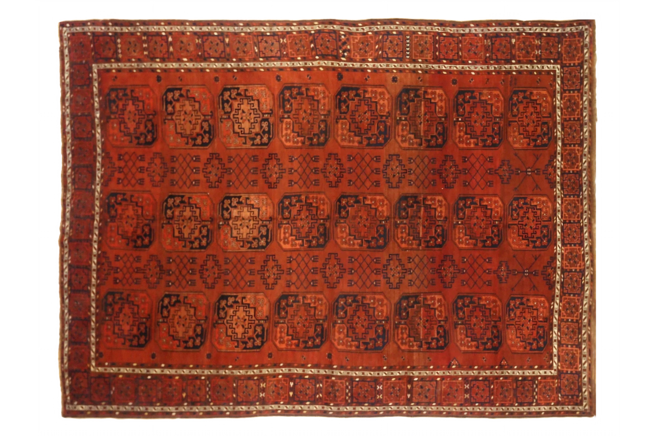 Antique Afghanistan Traditional Rug 72503