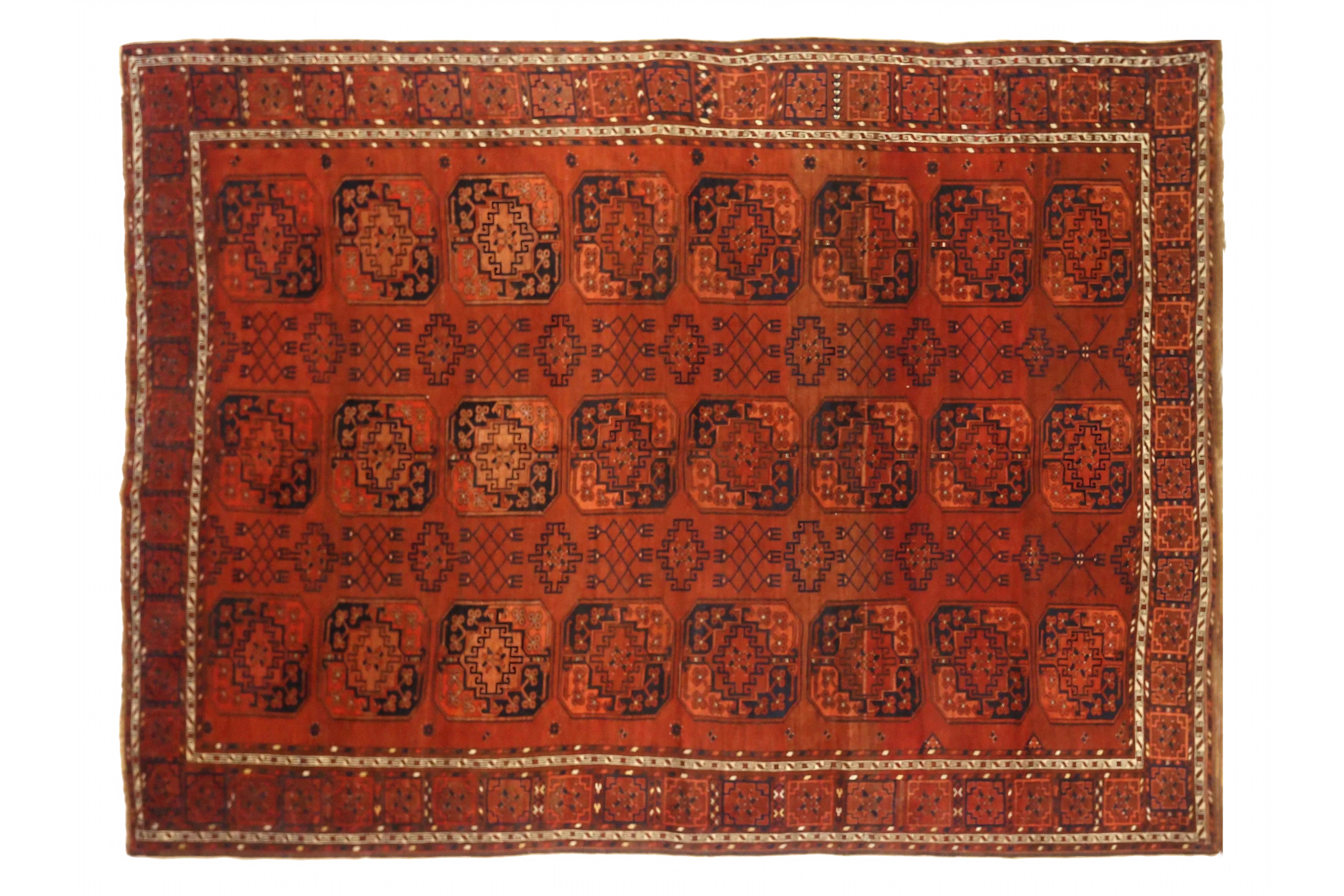 Antique Afghanistan Traditional Rug 72503