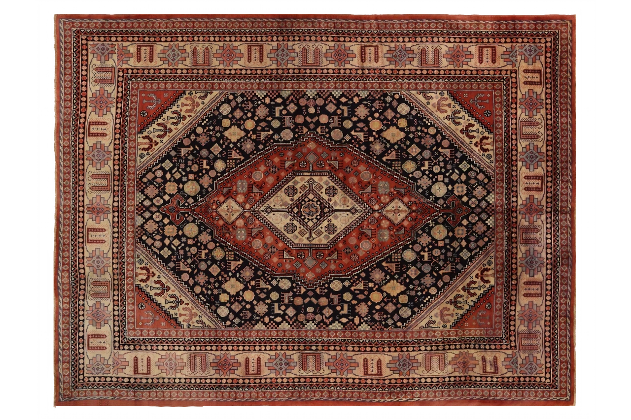Antique Persian Meshkin Traditional Rug 72518
