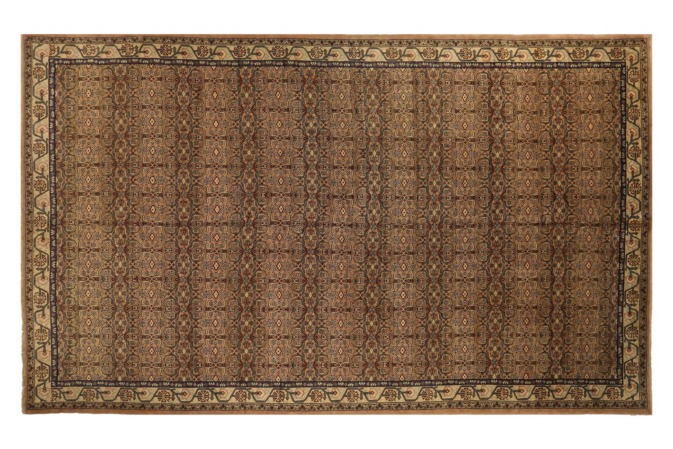 Antique Persian Saraband Traditional Rug 72528