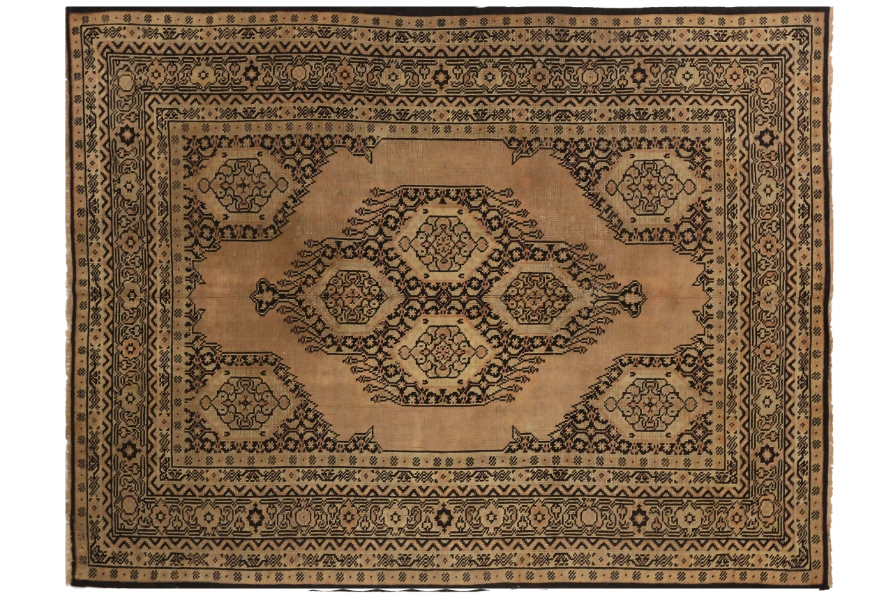 Antique Turkey Oushak Traditional Rug 72536