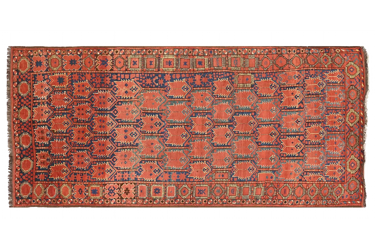 Antique Afghanistan Traditional Rug 72543