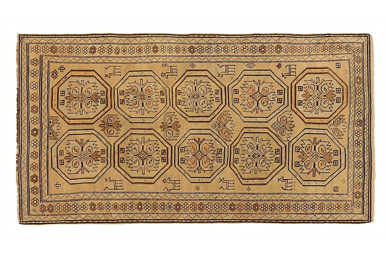 Antique Russia Shirvan Transitional Rug 72545