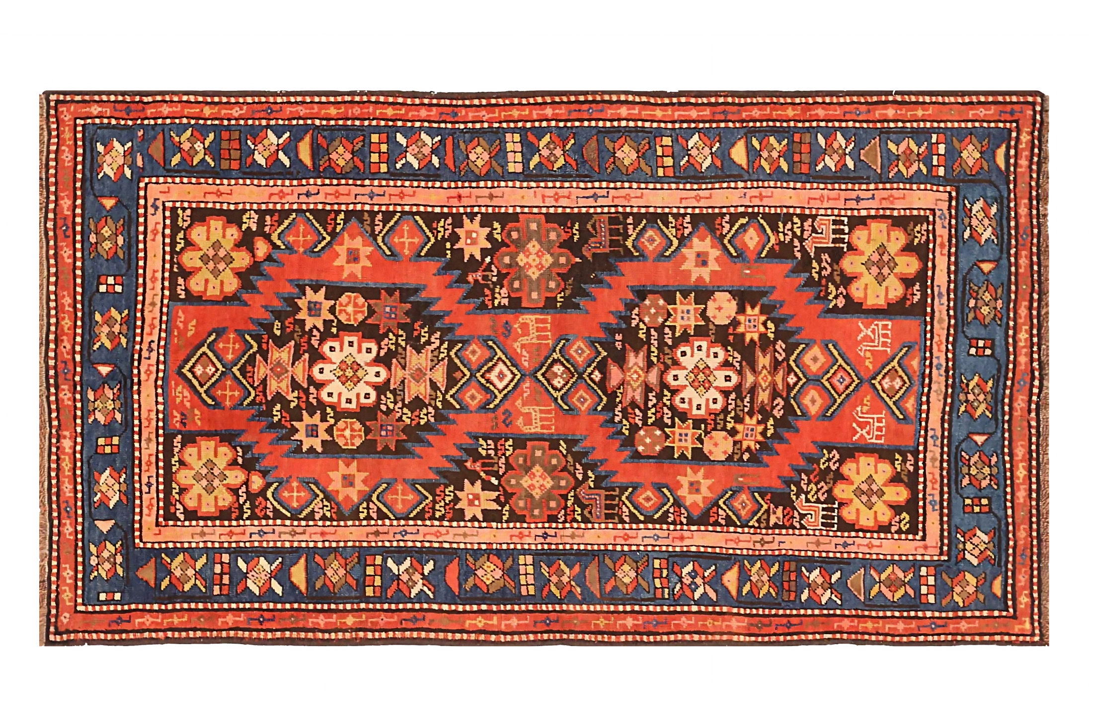Antique Russia Karabagh Transitional Rug 72560