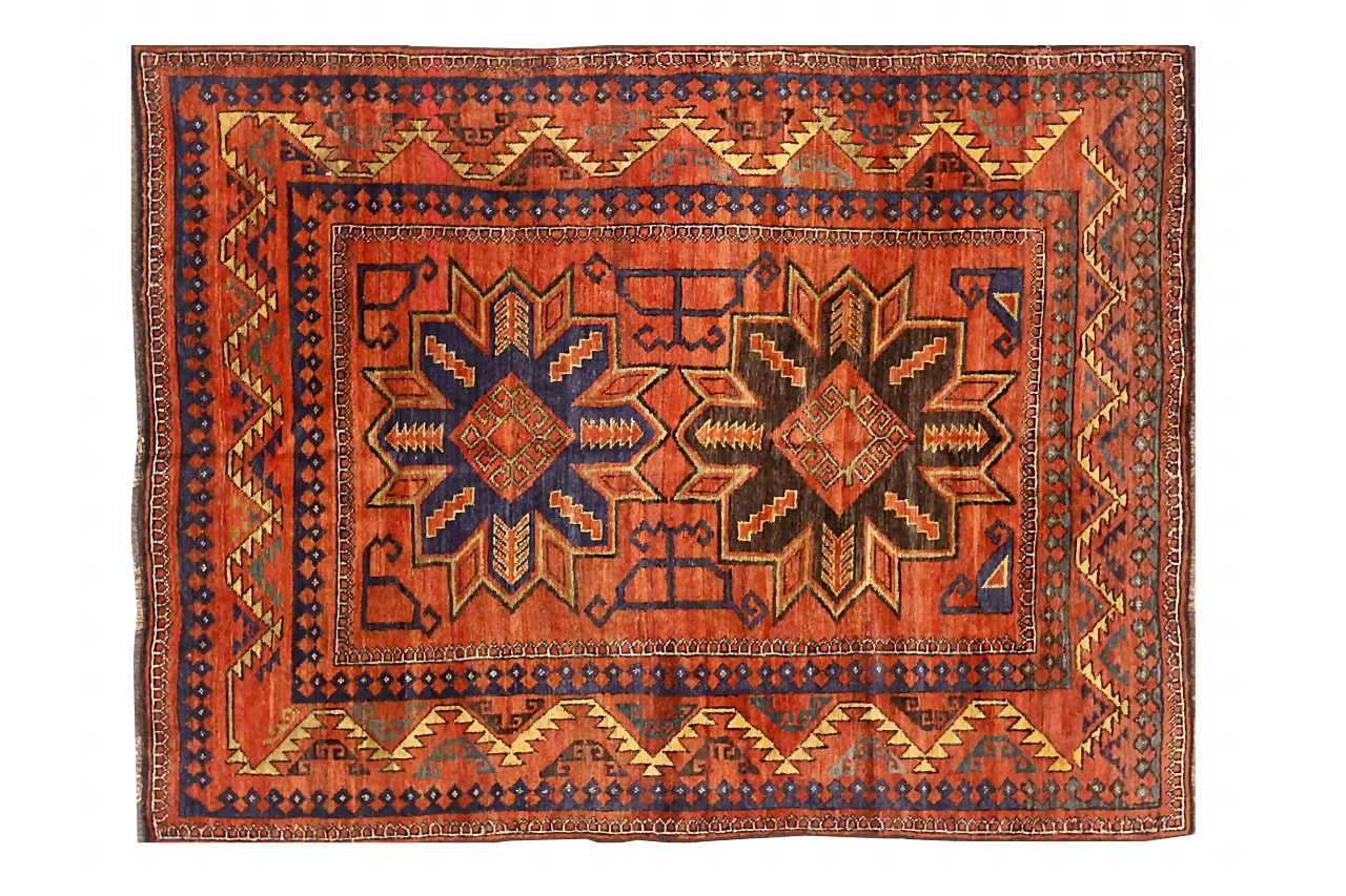 Antique Russia Traditional Rug 72568