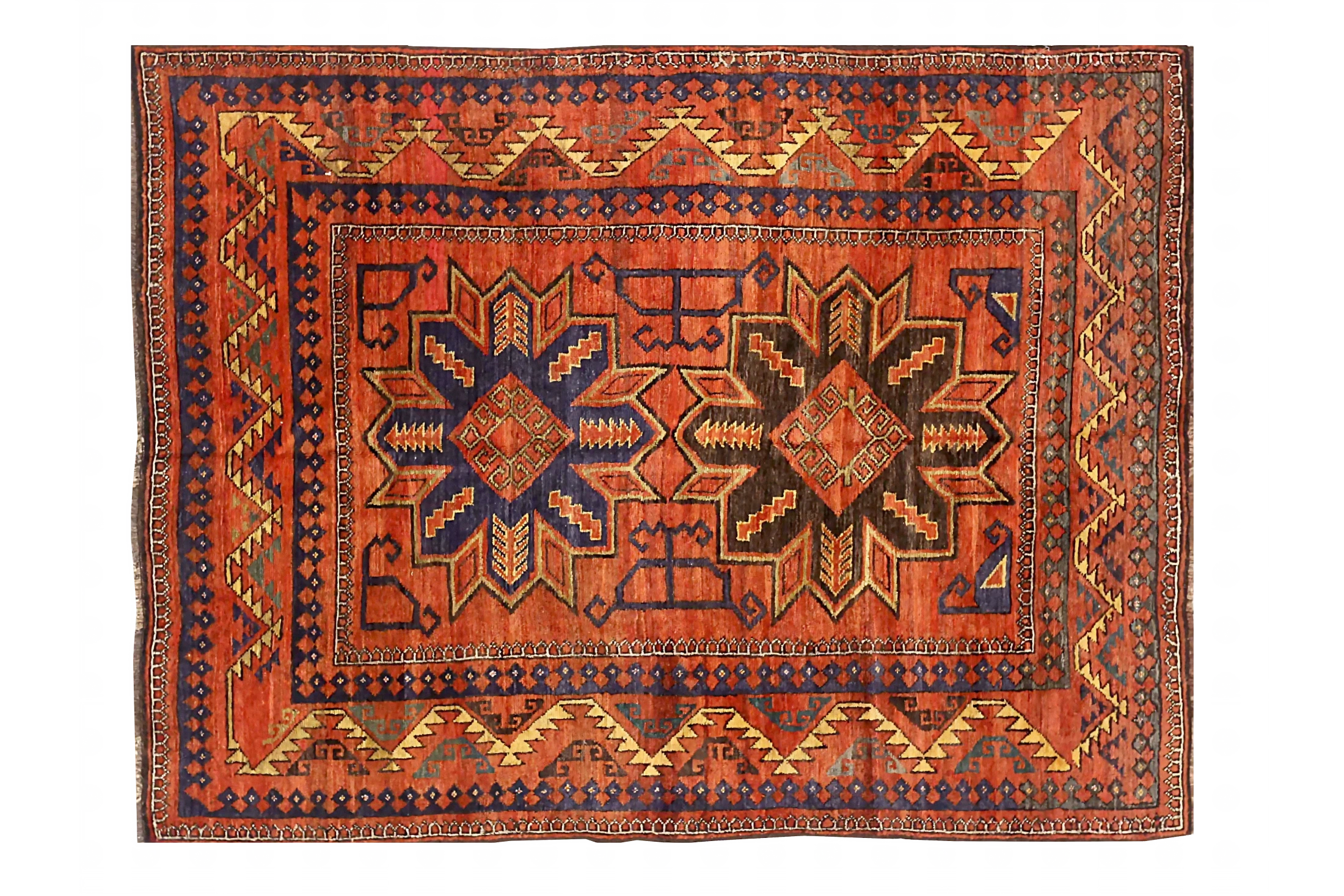 Antique Russia Traditional Rug 72568