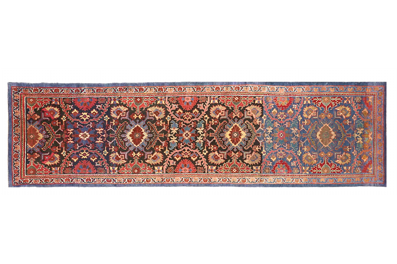 Antique Persian Sultanabad Transitional Rug 72638