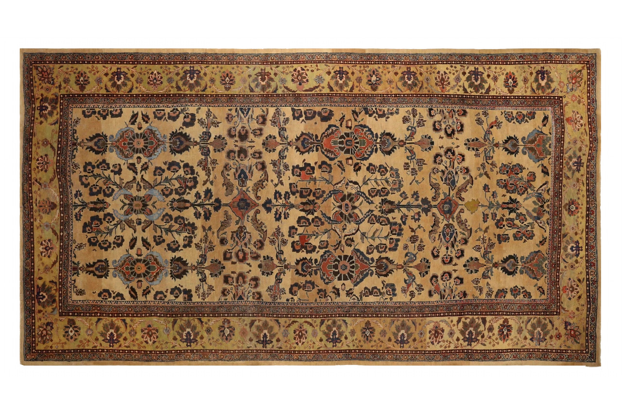 Antique Persian Traditional Rug 72641