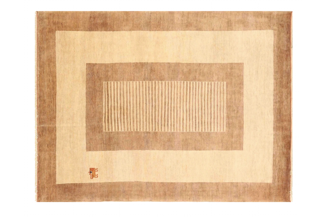 Antique Persian Gabbeh Transitional Rug 72669