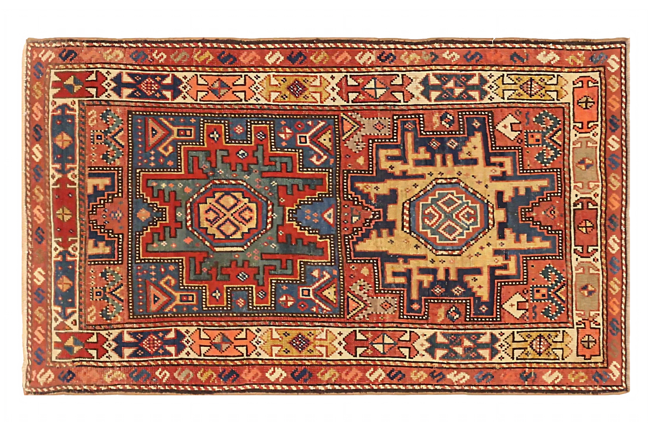 Russia Kazakhstan Traditional Rug 72689