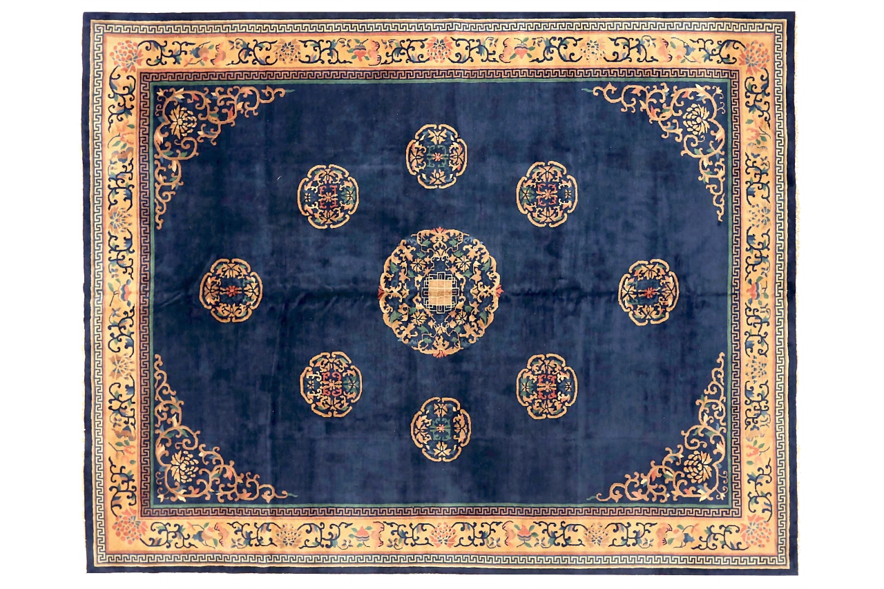 Antique China Transitional Rug 72727