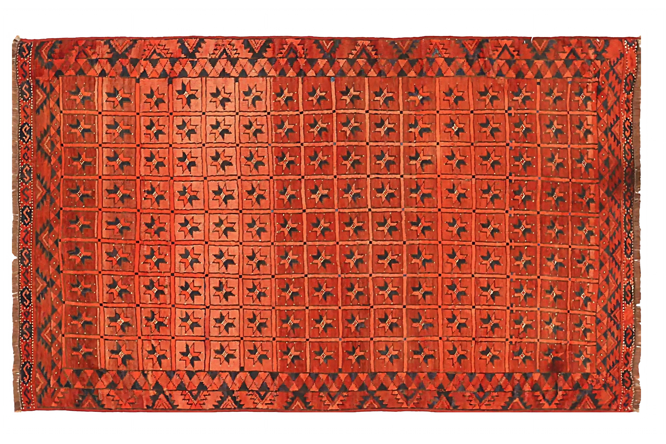 Antique Afghanistan Tribal Rug 72734