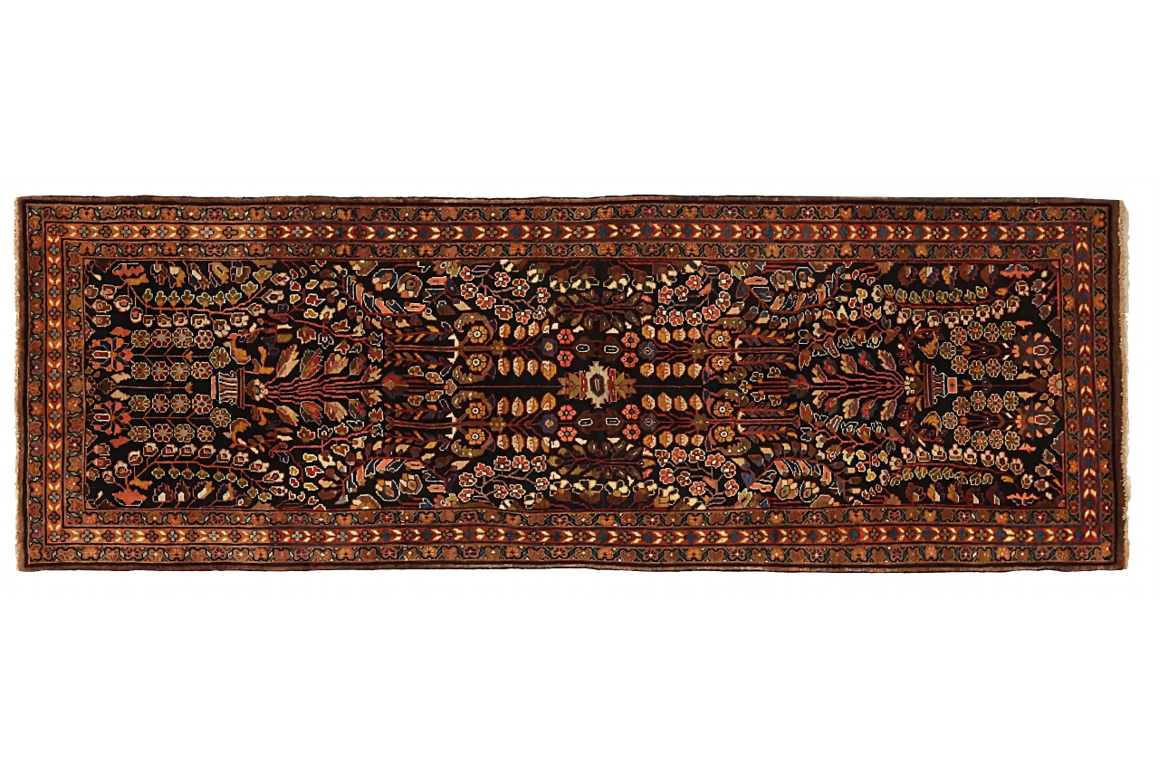 Antique Persian Farahan Traditional Rug 72757