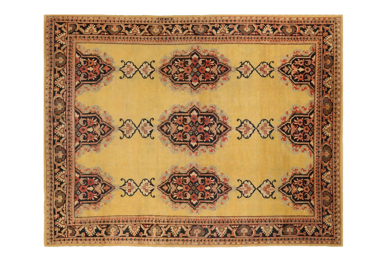 Antique Persian Sultanabad Traditional Rug 72760