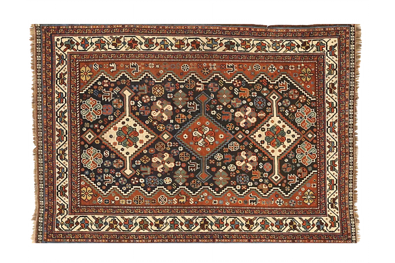 Persian Shiraz Traditional Rug 72764