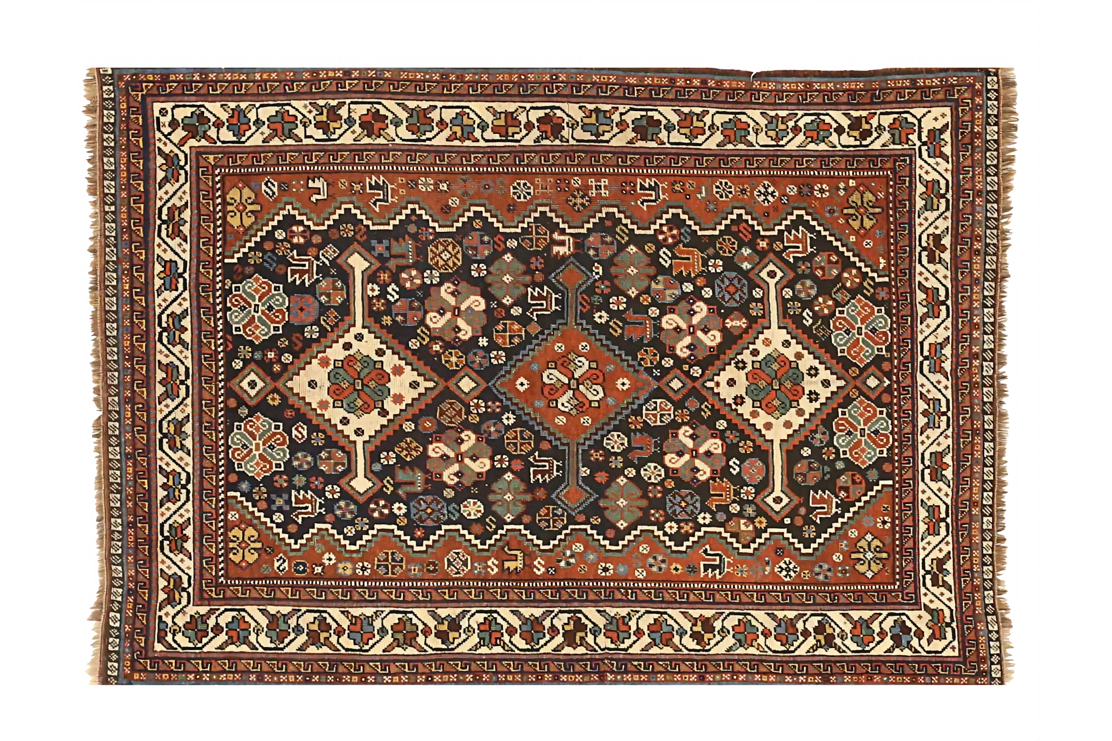 Persian Shiraz Traditional Rug 72764
