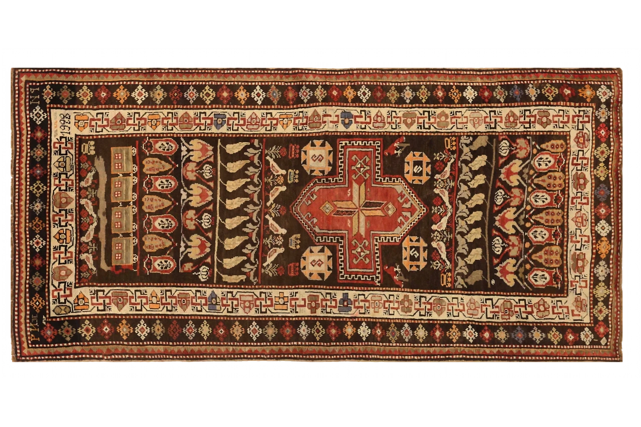 Antique Russia Karabagh Traditional Rug 72786