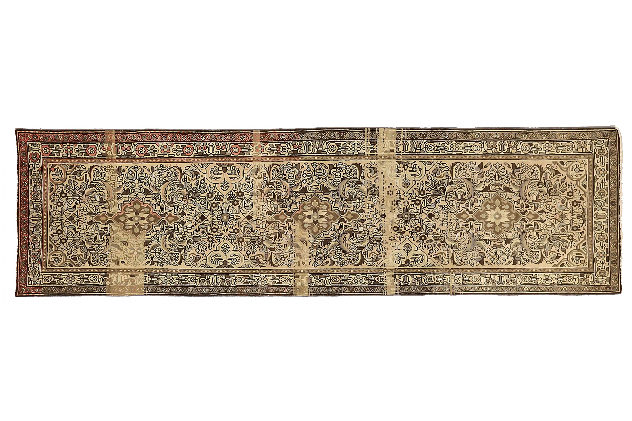 Antique Persian Malayer Transitional Rug 72804