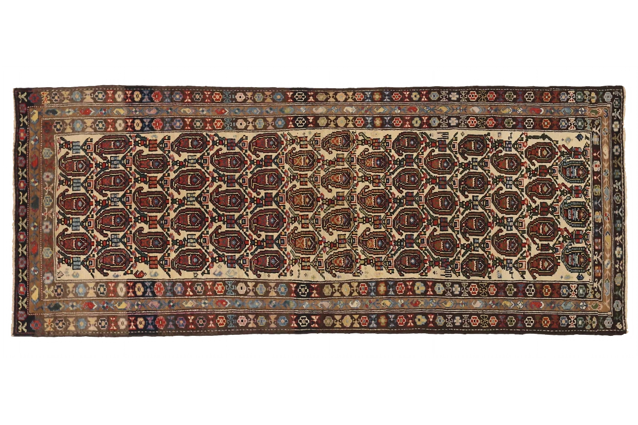 Antique Persian Bakhtiar Traditional Rug 72843