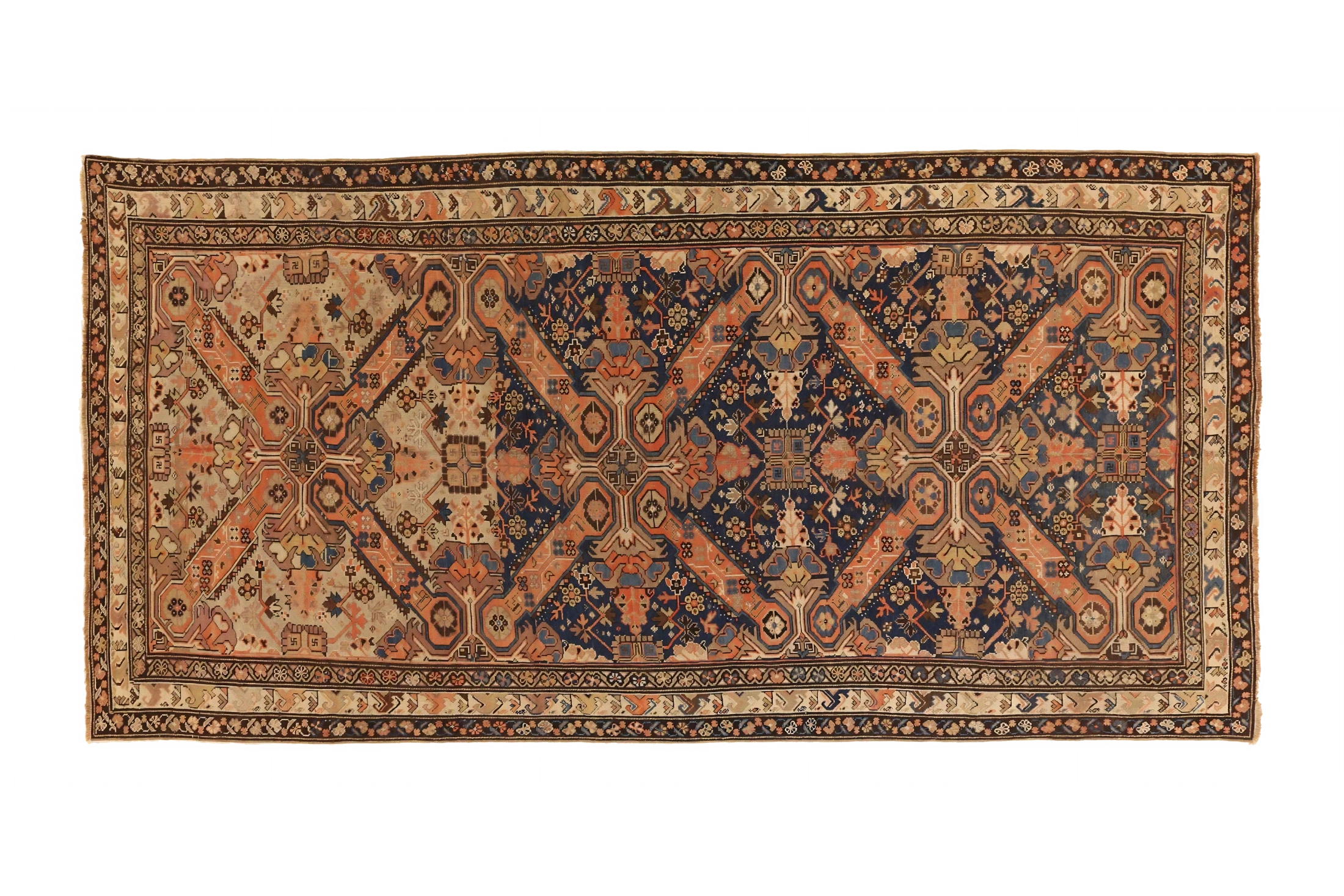 Antique Russia Transitional Rug 72848