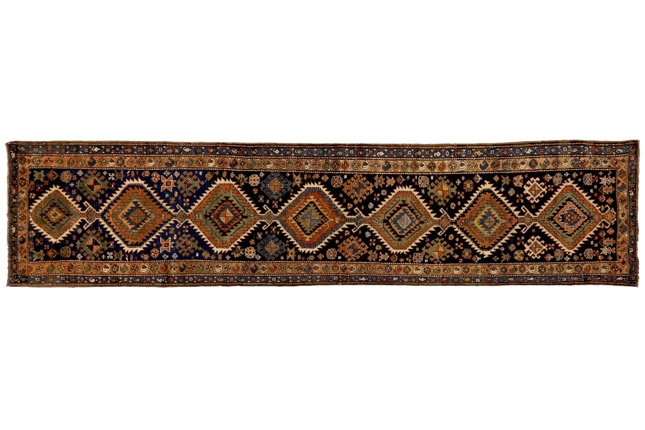 Antique Persian Azarbaijan Traditional Rug 72855
