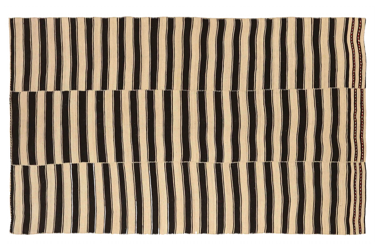 Antique Persian Transitional Rug 72863