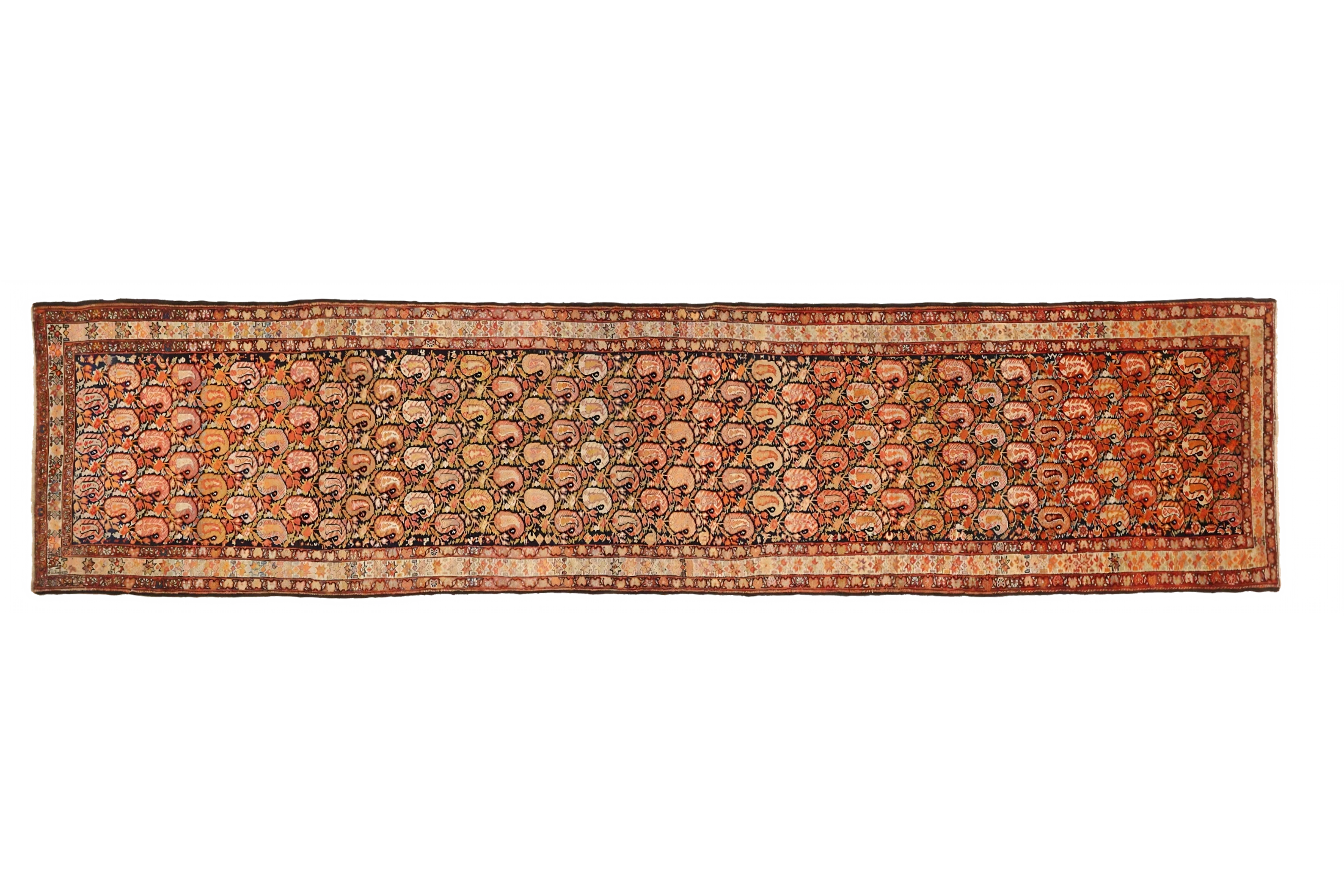 Antique Persian Malayer Transitional Rug 72901