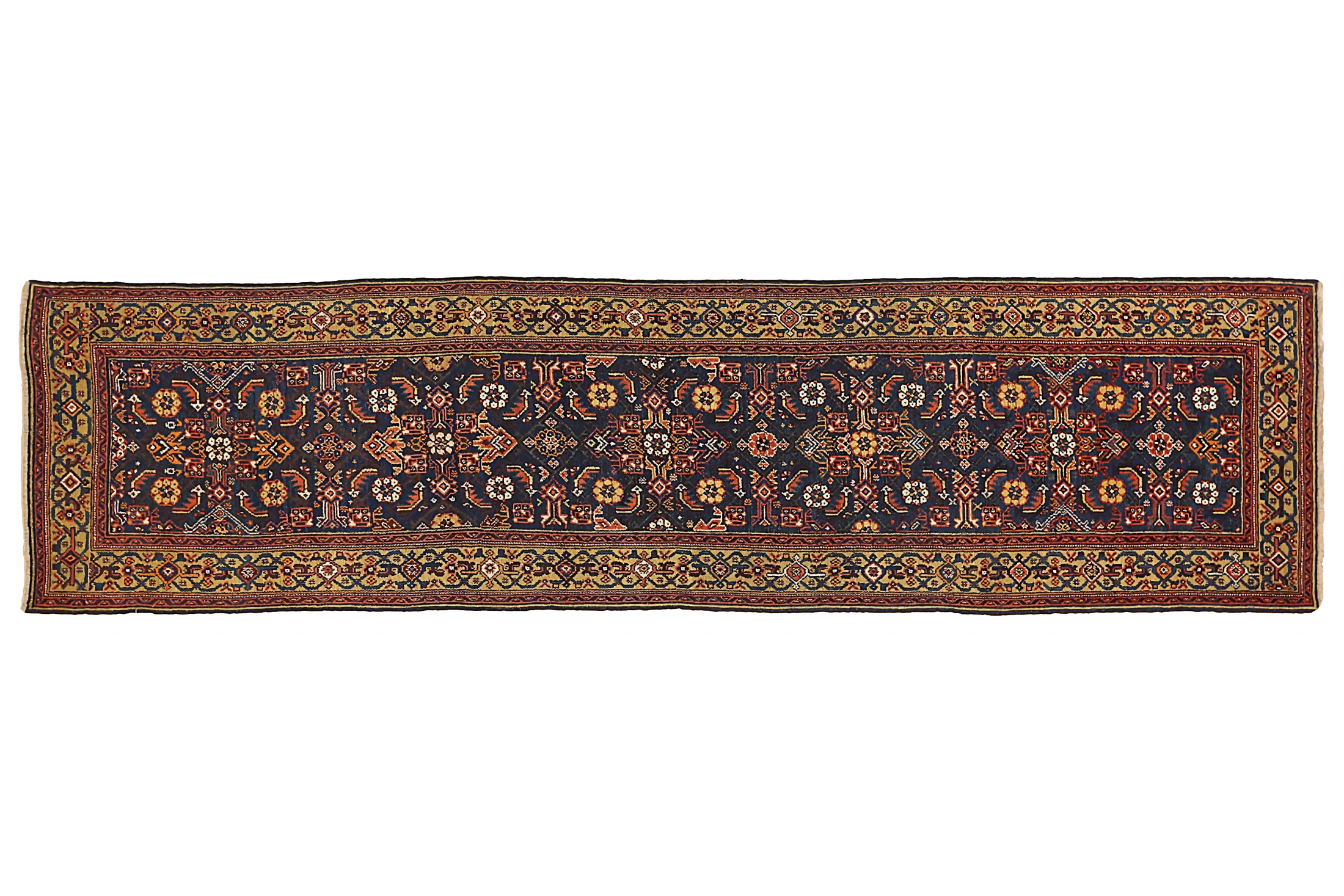 Antique Persian Hamadan Traditional Rug 72921