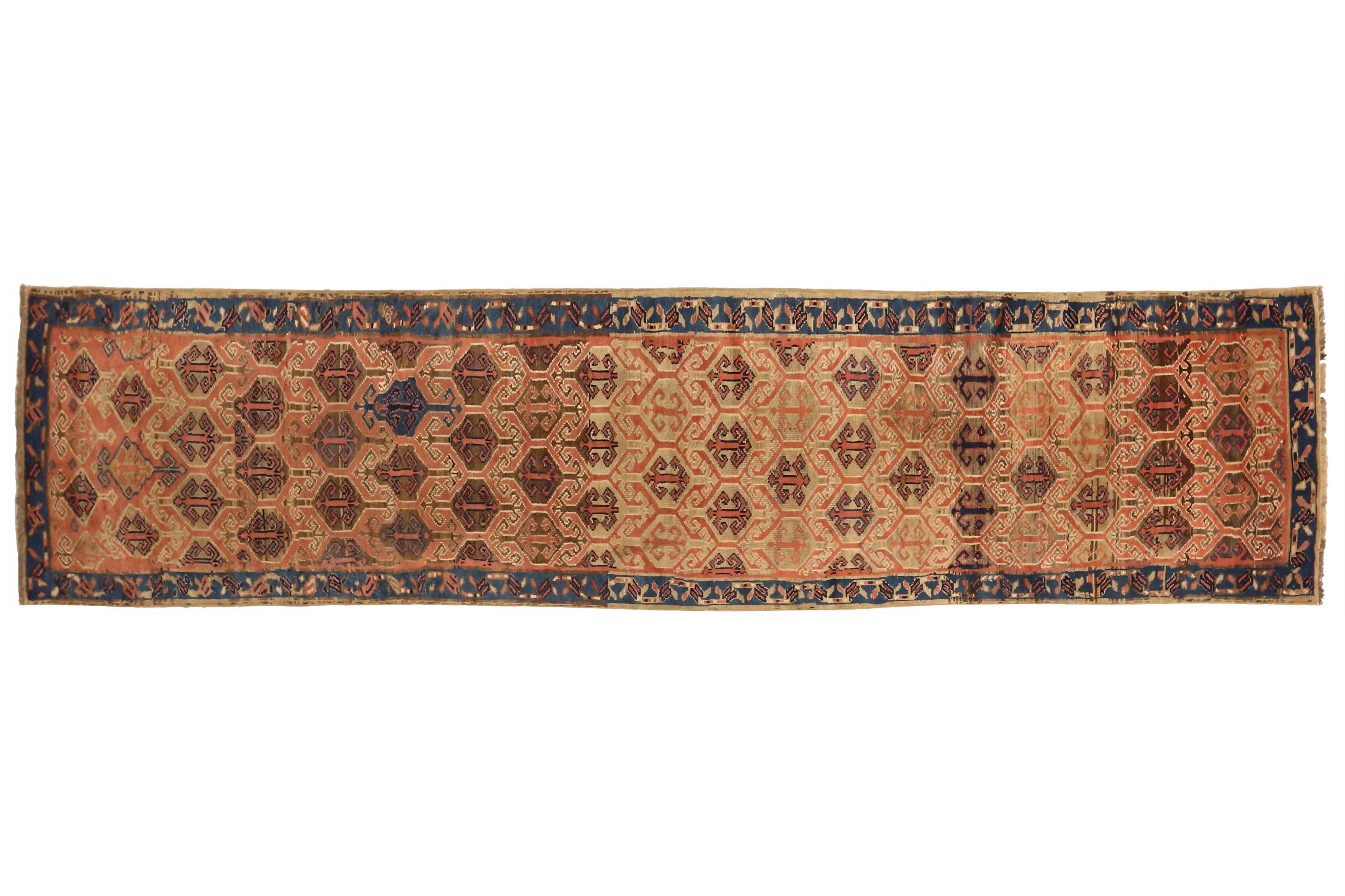 Antique Persian Malayer Transitional Rug 72922