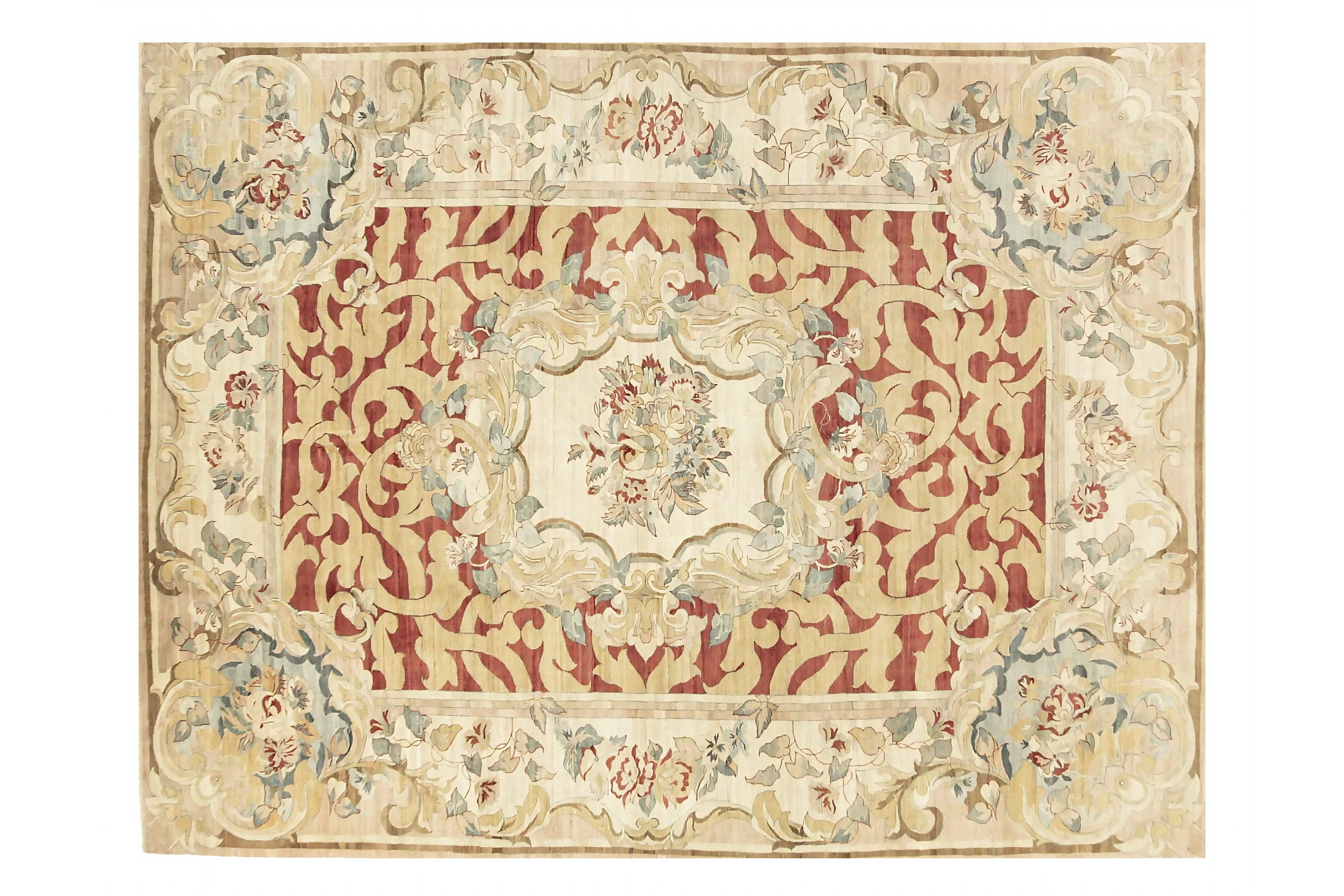 Antique Persian Transitional Rug 72954
