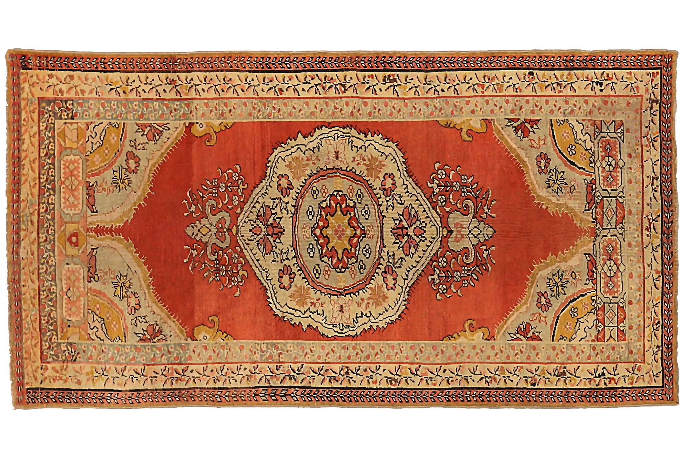 Antique Turkey Sivas Traditional Rug 72956