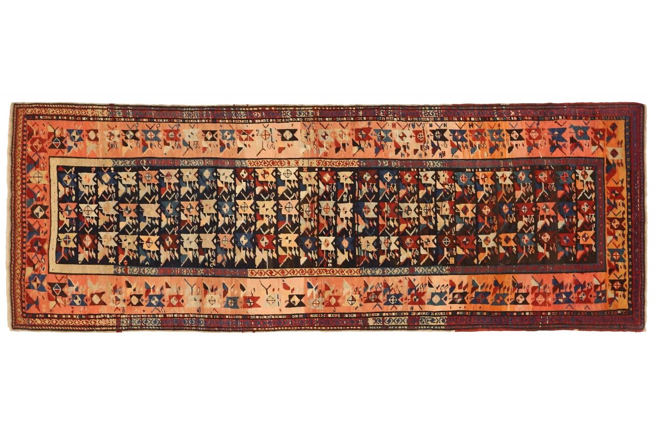 Antique Russia Karabagh Transitional Rug 72970