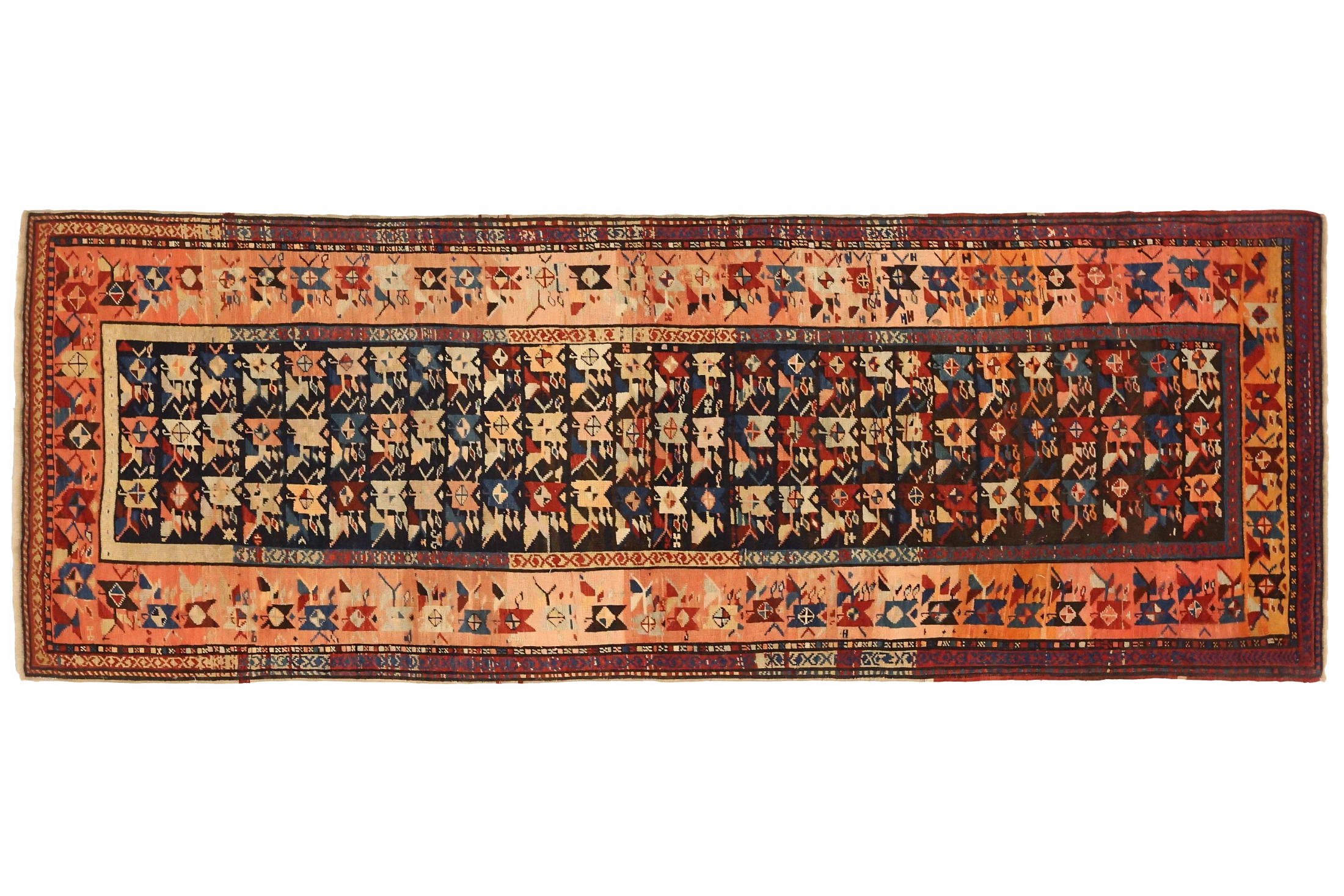 Antique Russia Karabagh Transitional Rug 72970