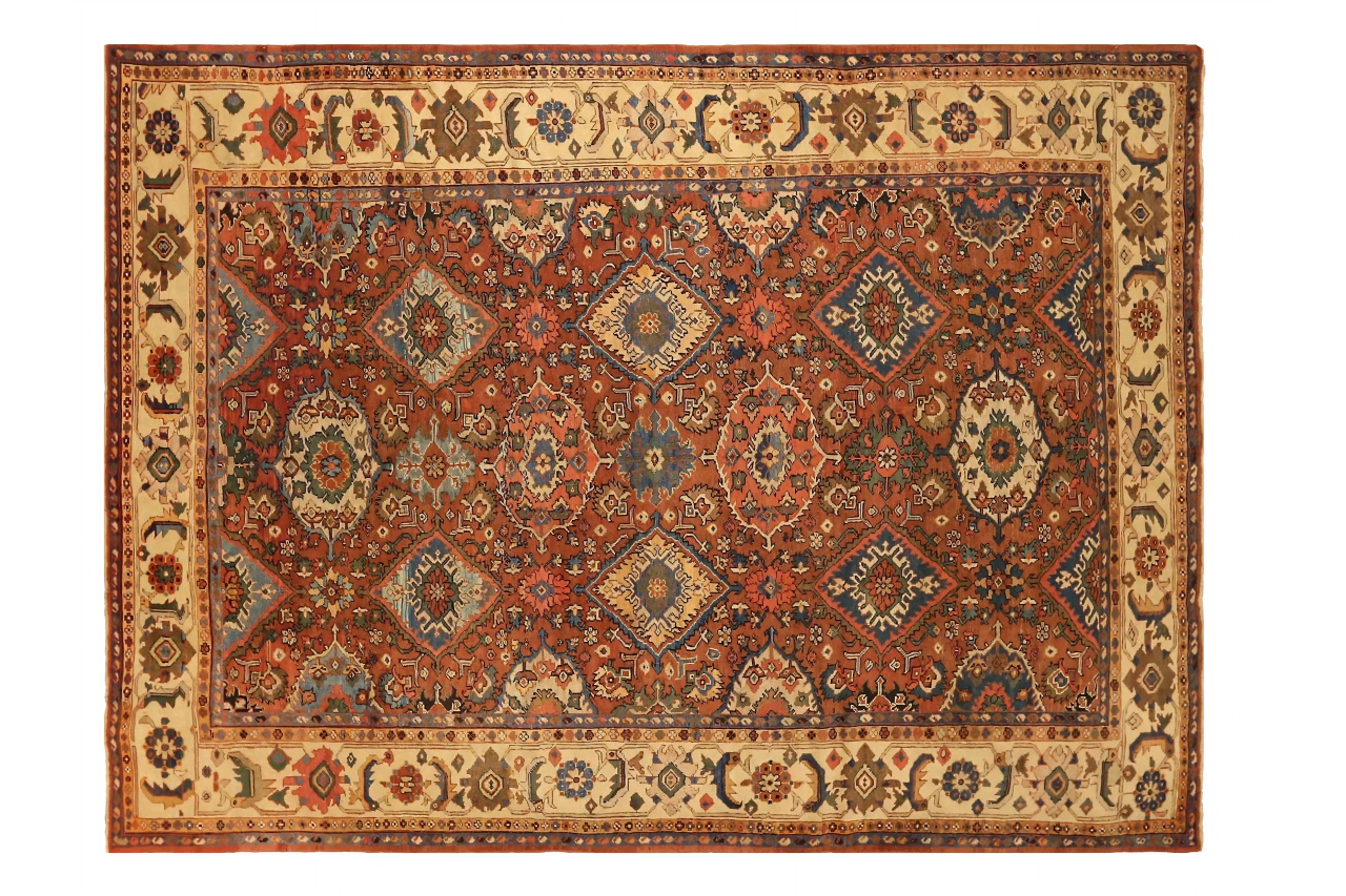 Antique Persian Sultanabad Traditional Rug 73037