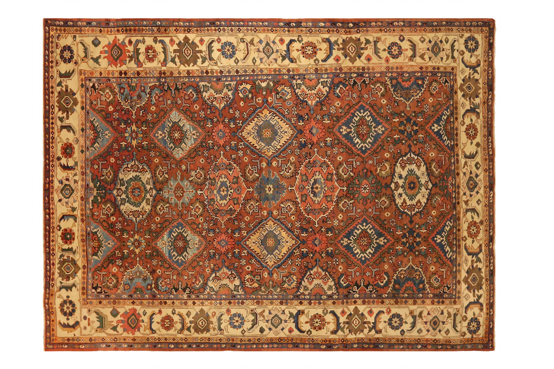 Antique Persian Sultanabad Traditional Rug 73037