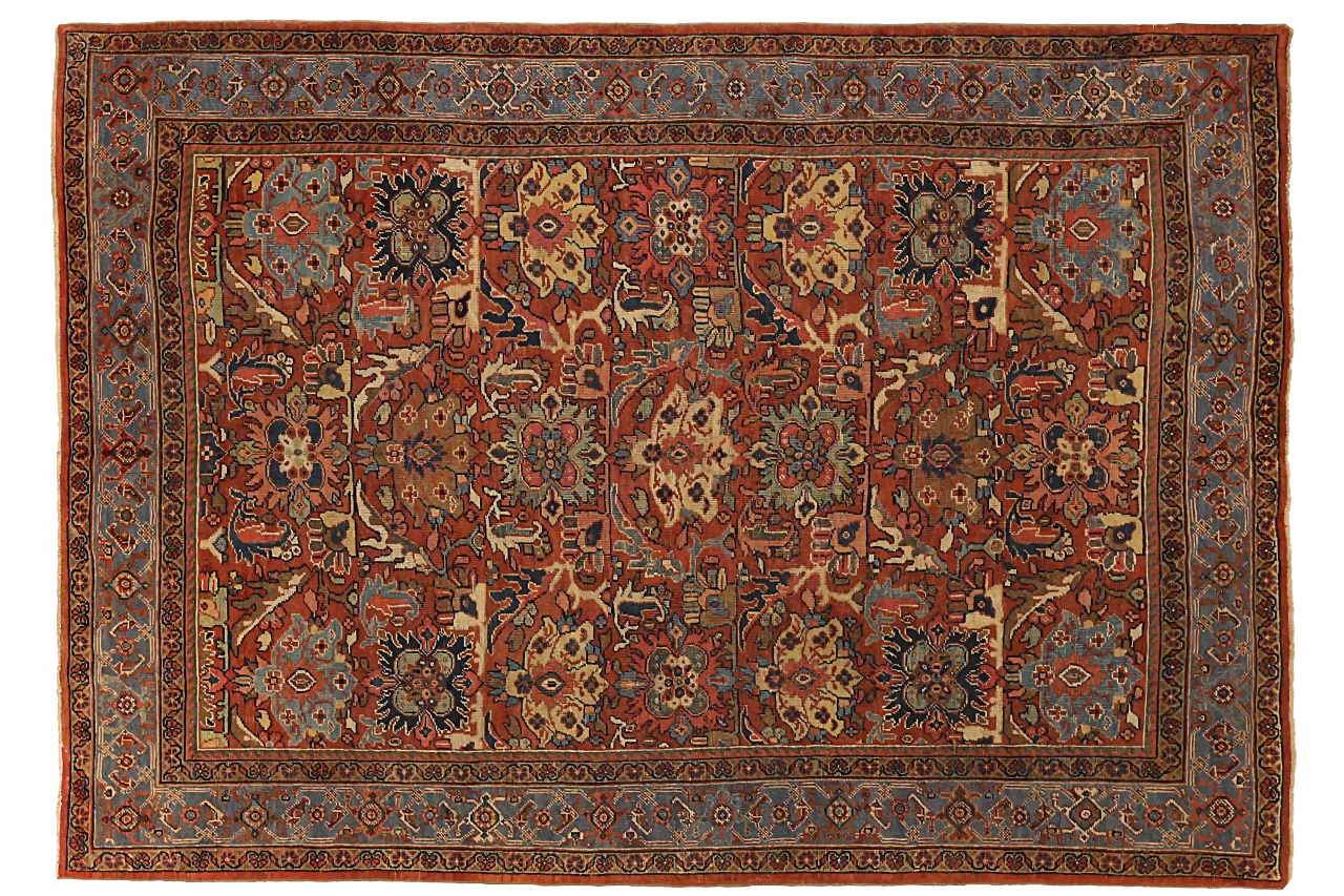 Antique Persian Sultanabad Traditional Rug 73044