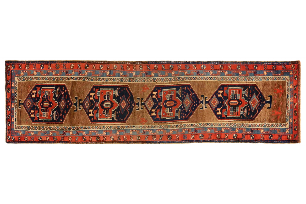 Antique Persian Karajeh Traditional Rug 73057