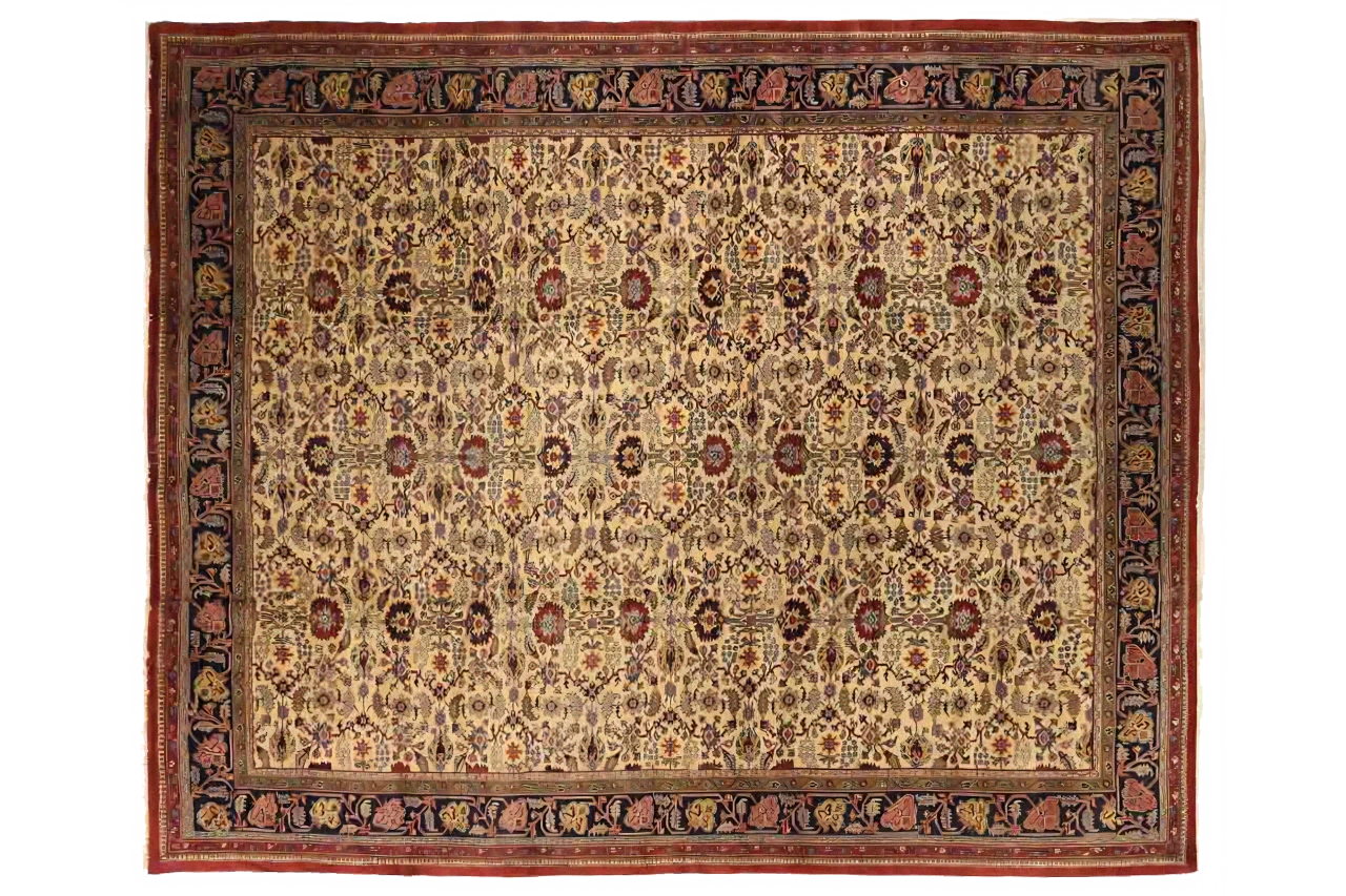 Antique Romania Traditional Rug 73105
