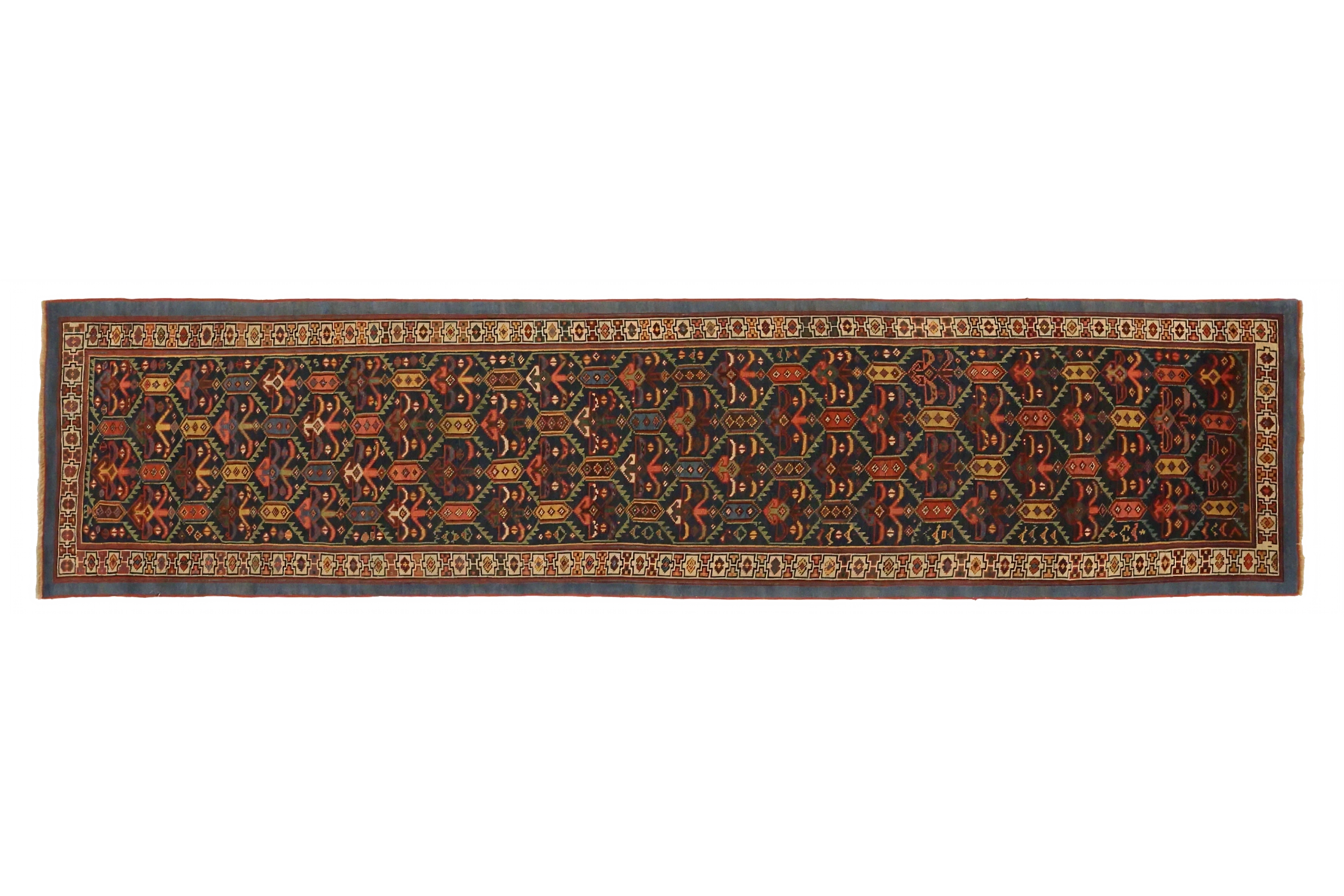 Antique Persian Kolyai Traditional Rug 73145