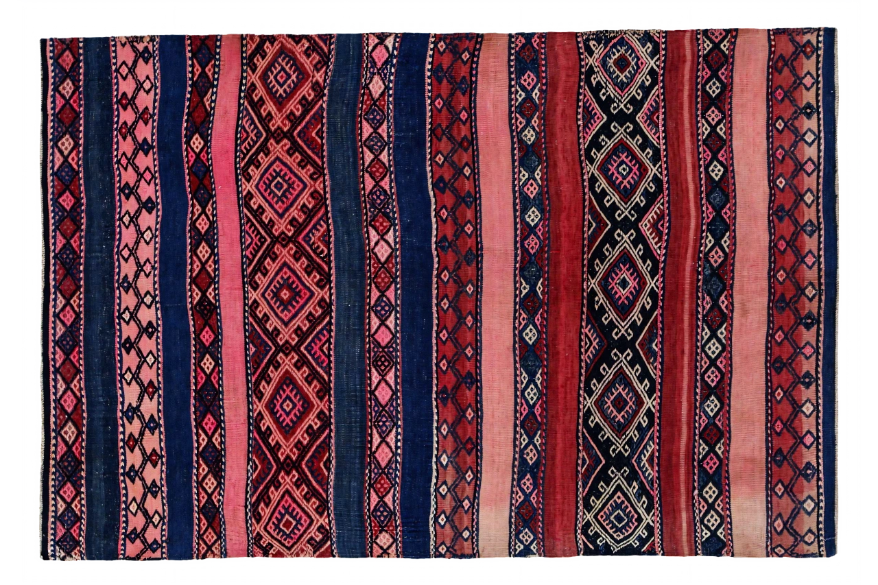 Antique Persian Traditional Rug 73159