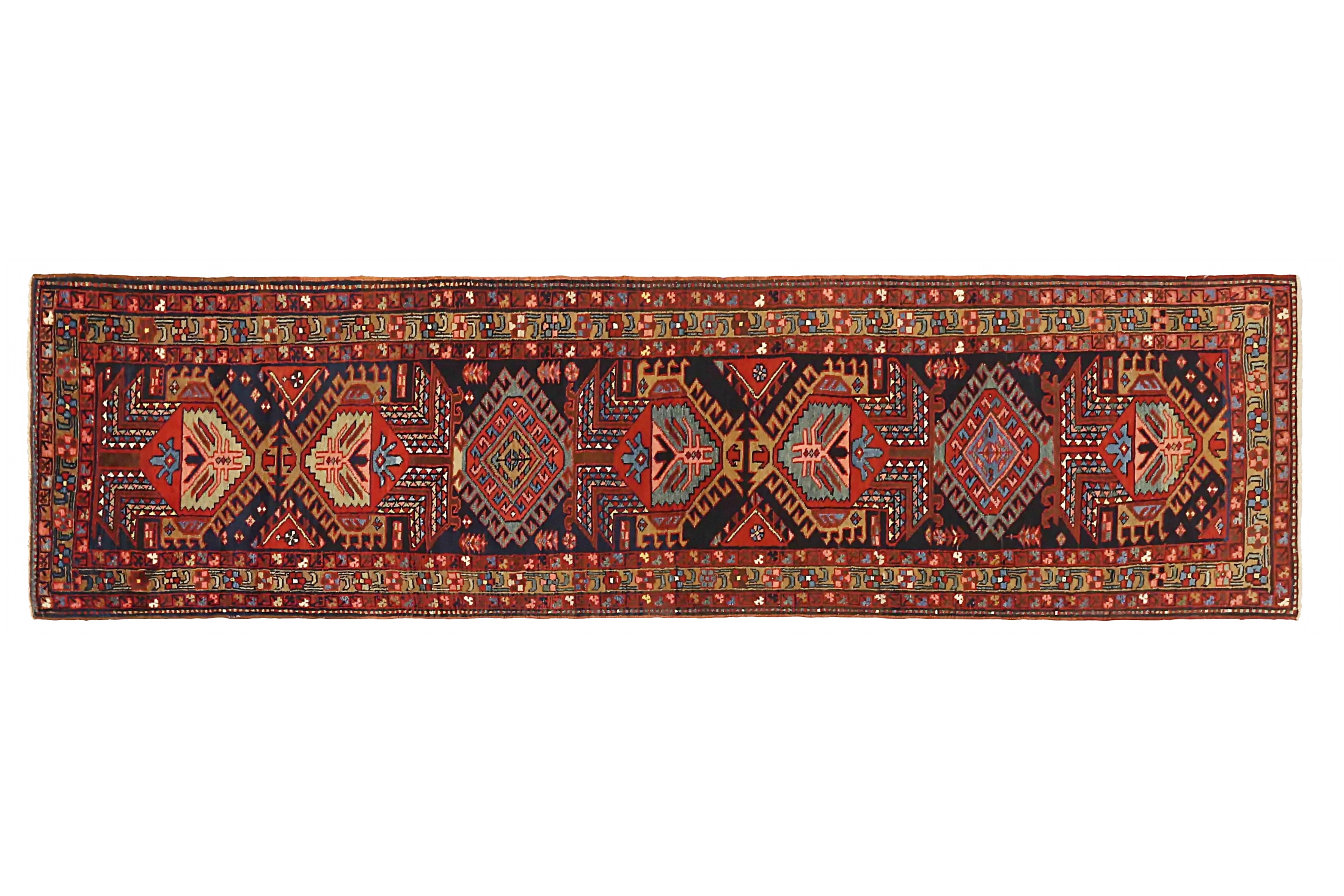 Antique Persian Traditional Rug 73160