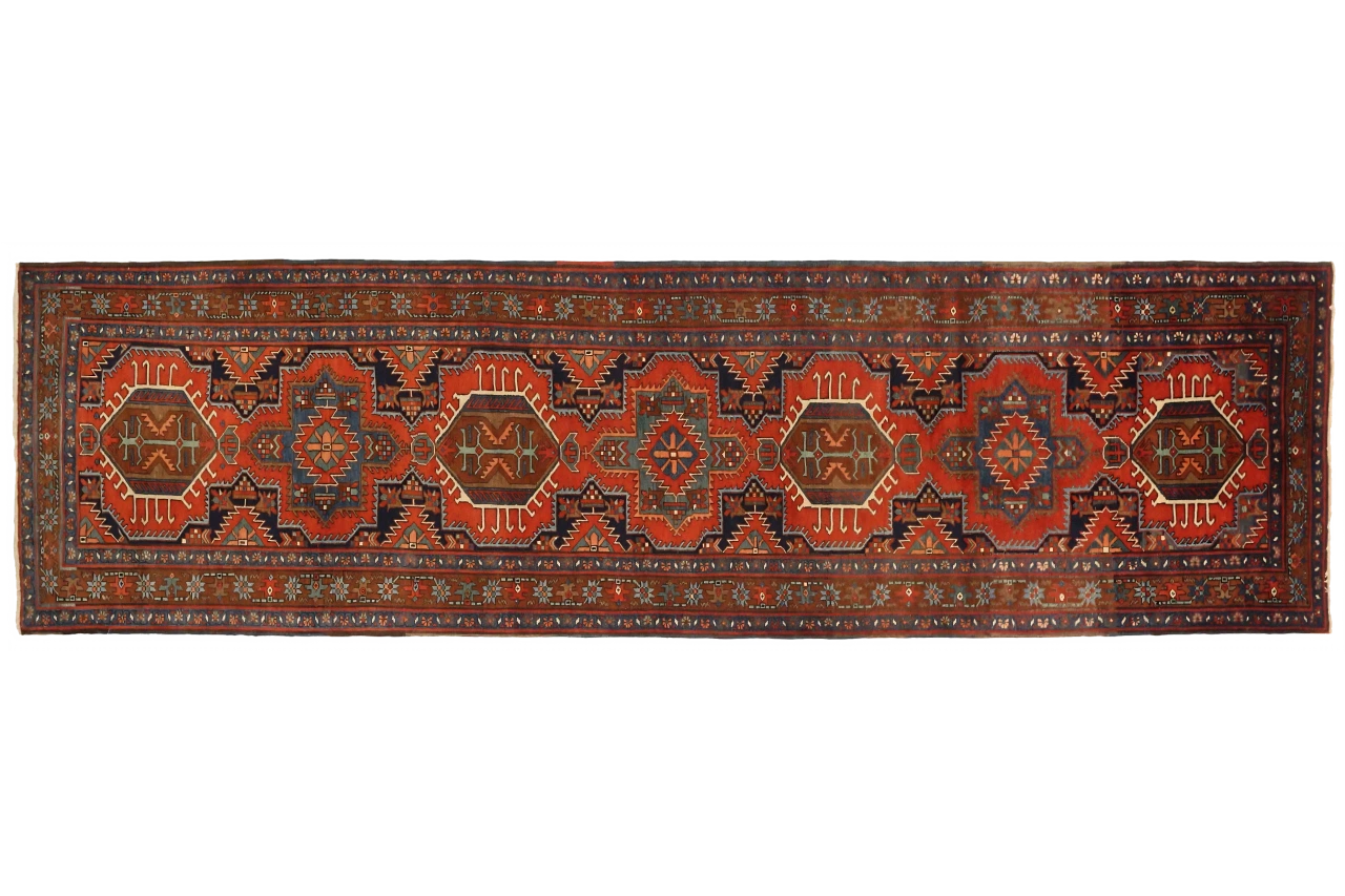 Antique Persian Azarbaijan Traditional Rug 73161