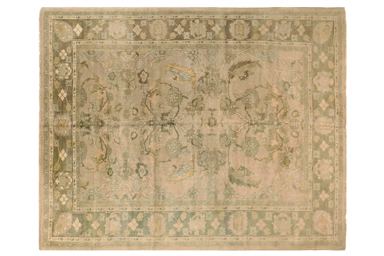Antique Persian Sultanabad Transitional Rug 73211