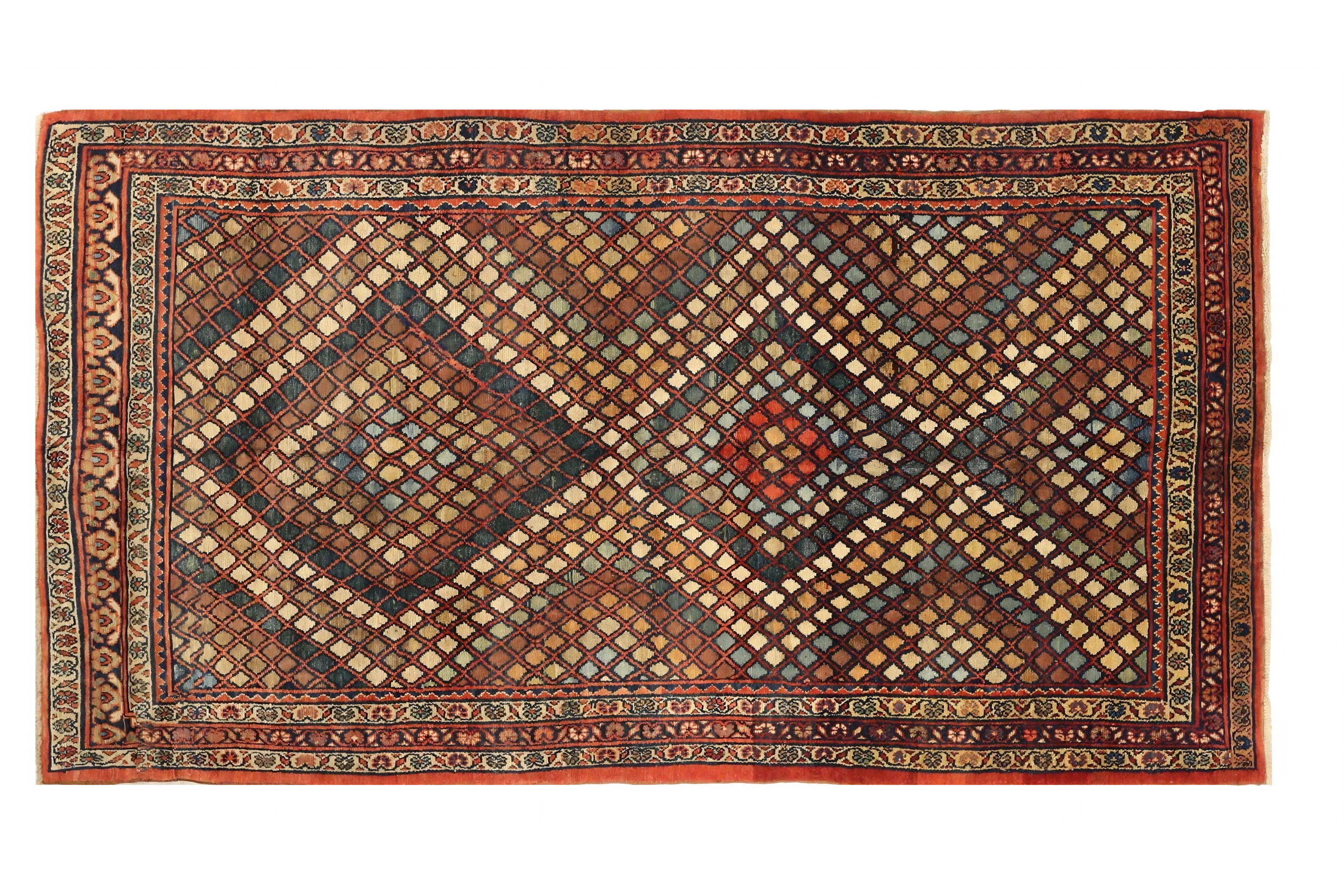 Antique Persian Transitional Rug 73241