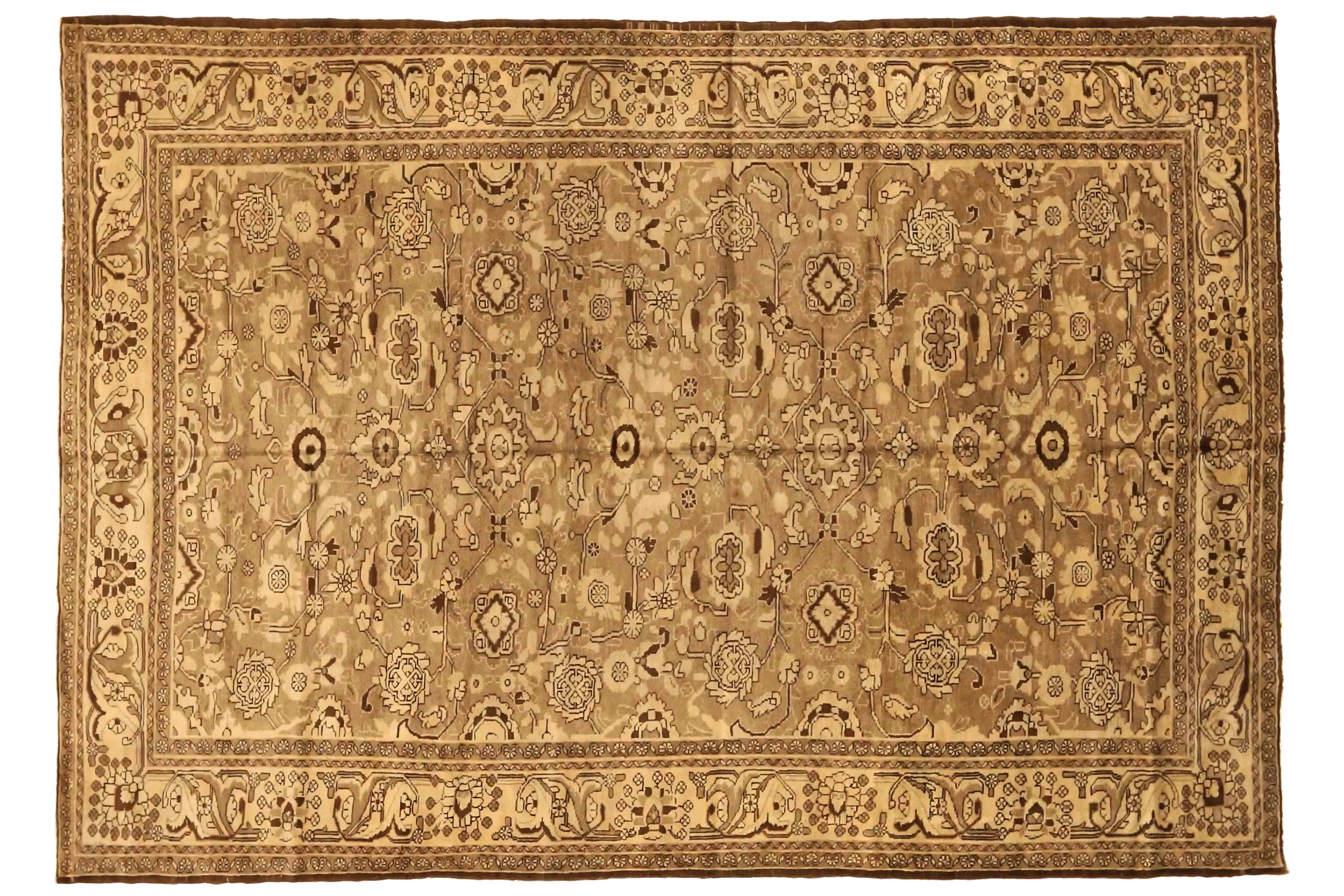 Antique Persian Malayer Transitional Rug 73255