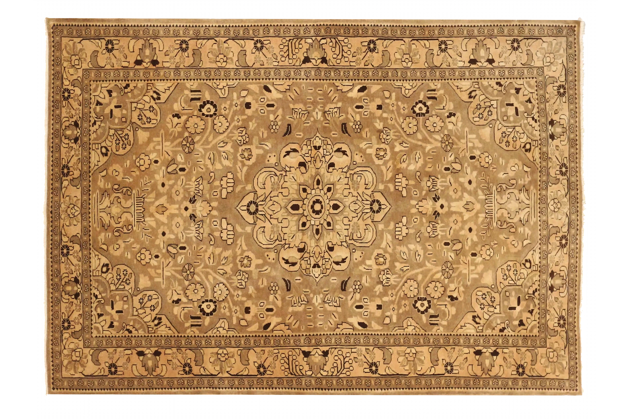 Antique Persian Malayer Traditional Rug 73269