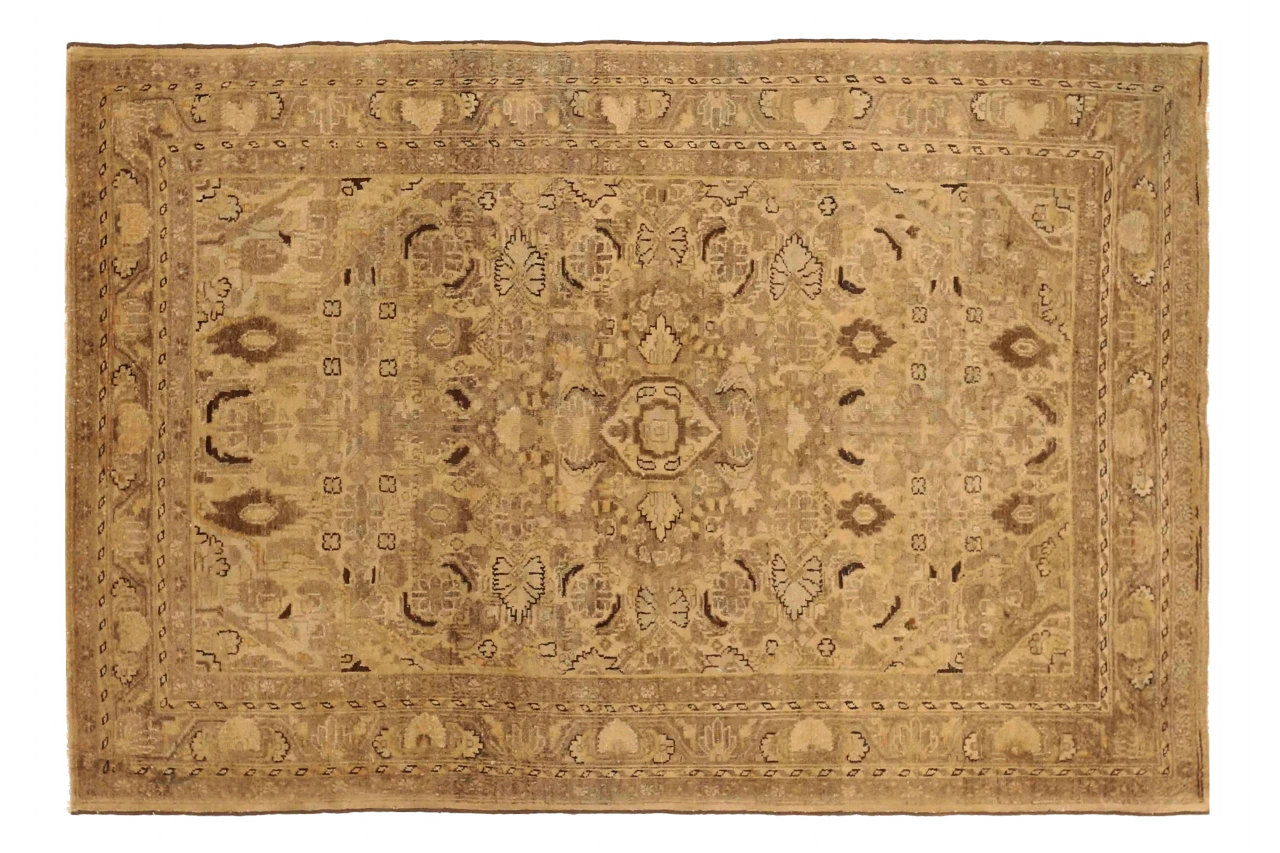 Antique Persian Hamadan Transitional Rug 73274