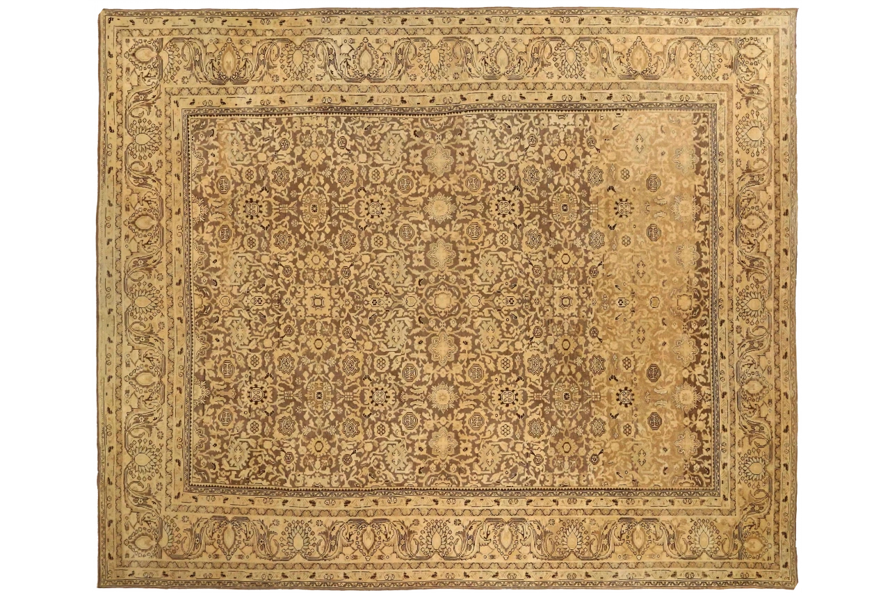 Antique Persian Malayer Transitional Rug 73280