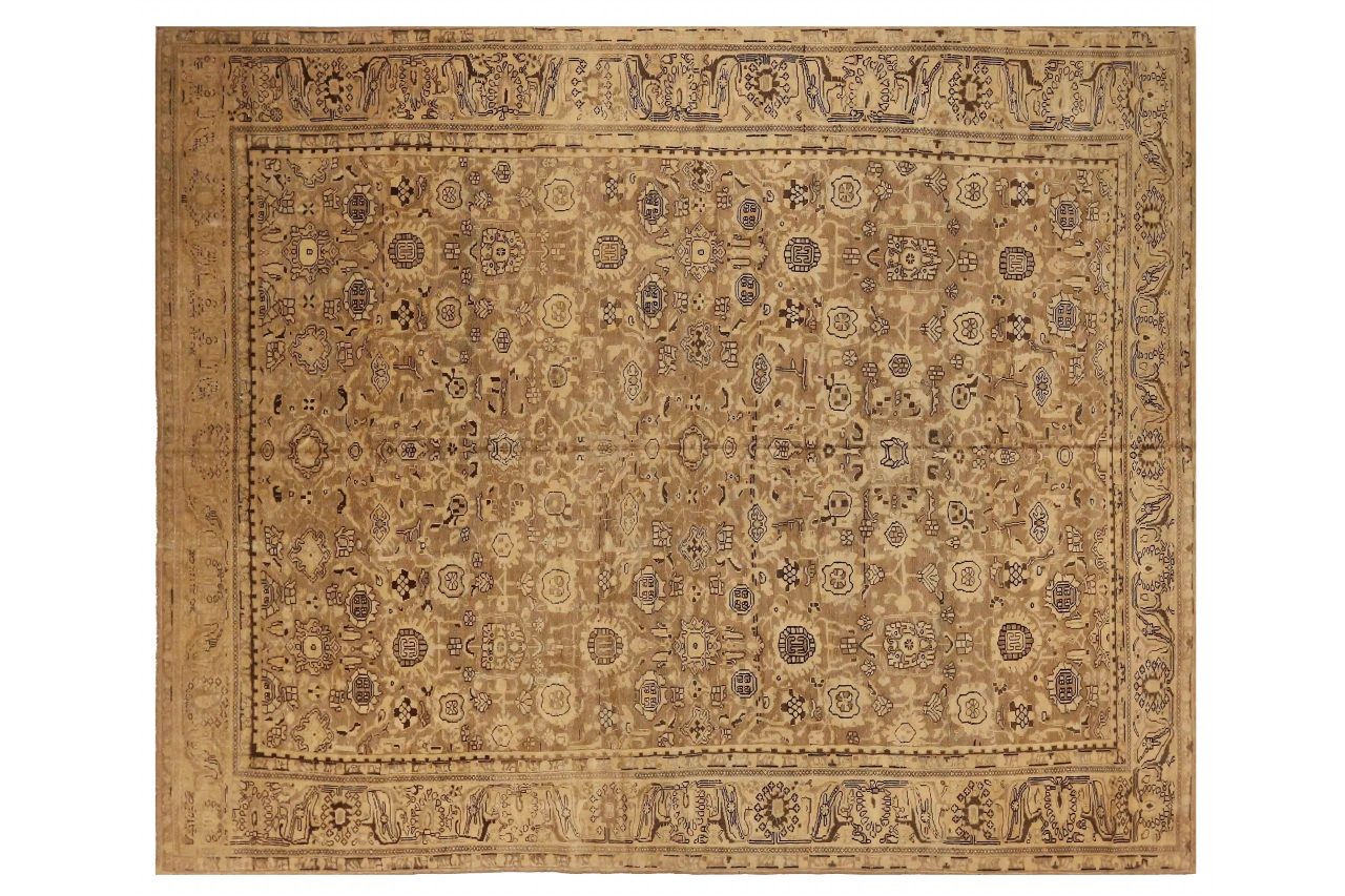 Antique Persian Malayer Transitional Rug 73283